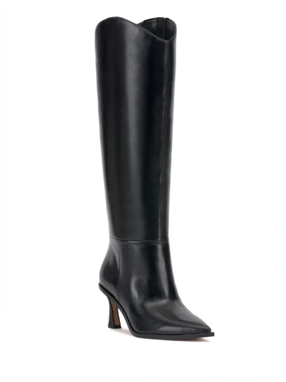 Vince Camuto Emily Travis Wide Western Heeled Boot